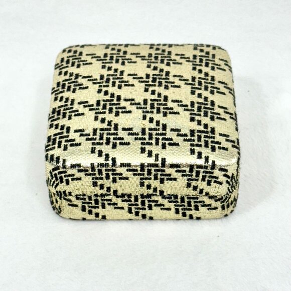 Vintage Monet Gold Tone Heart Necklace w/Crystal Rhinestones In Box - Picture 8 of 8